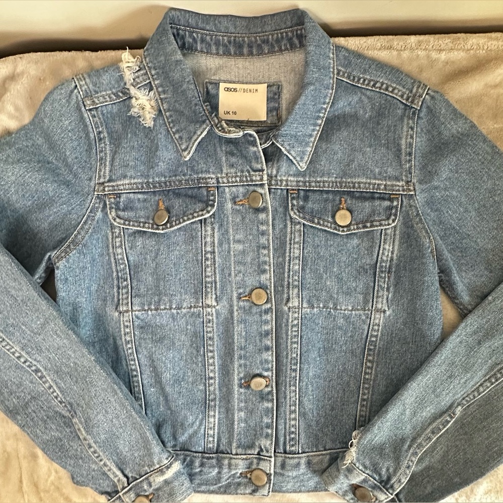 ASOS Light Blue Denim Jacket - Picture 3 of 10